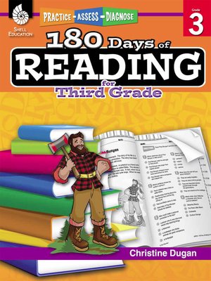 cover image of 180 Days of Reading for Third Grade: Practice, Assess, Diagnose